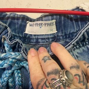 Free people wide leg jeans